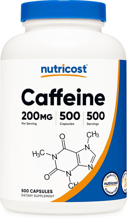 Nutricost Caffeine Capsules - No Promo Code Needed!
