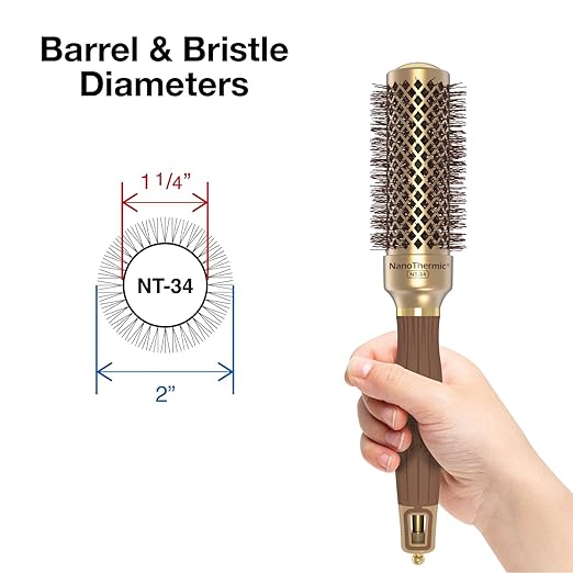 Olivia Garden Ceramic Ion Brush - No Promo Code Needed!