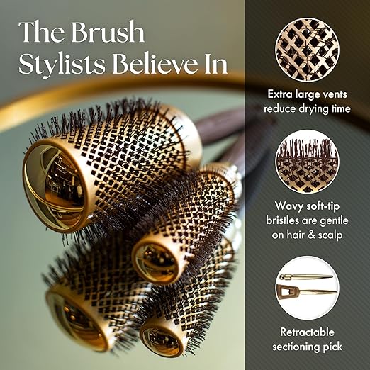 Olivia Garden Ceramic Ion Brush - No Promo Code Needed!