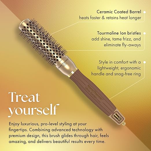 Olivia Garden Ceramic Ion Brush - No Promo Code Needed!