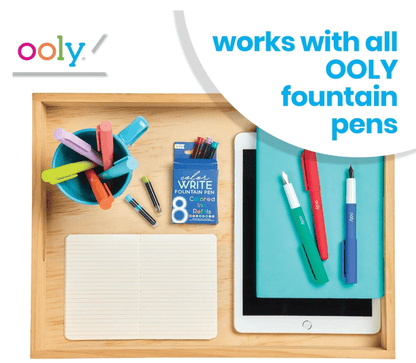 OOLY Color Write Fountain Pens Ink Refills - No Promo Code Needed!