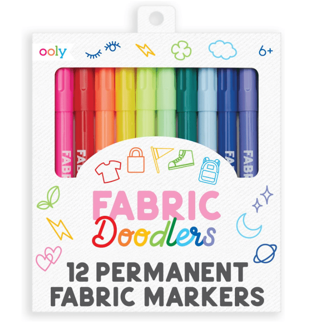 OOLY Fabric Doodlers Markers - No Promo Code Needed!