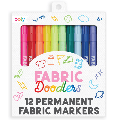 OOLY Fabric Doodlers Markers - No Promo Code Needed!