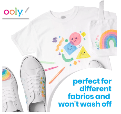OOLY Fabric Doodlers Markers - No Promo Code Needed!