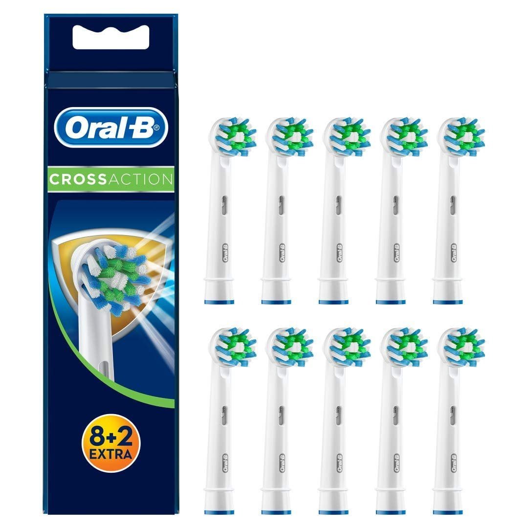 Oral - B CrossAction Brush Heads with Bacterial Protection - No Promo Code Needed!