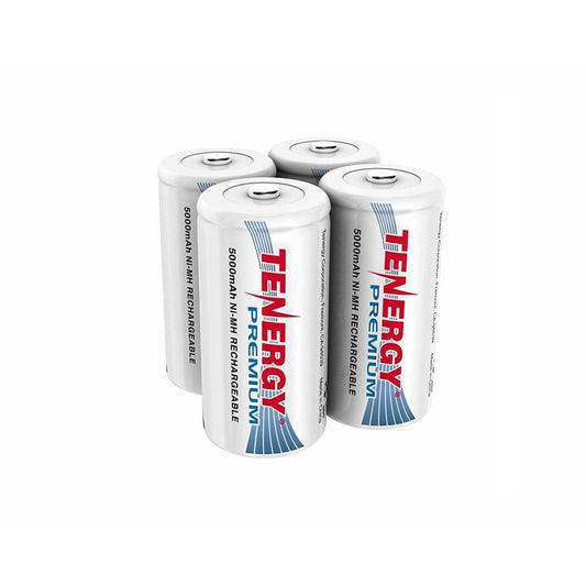 Tenergy Rechargeable C Batteries - Null