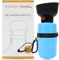 Dog Water Bottle with Collapsible Bowl