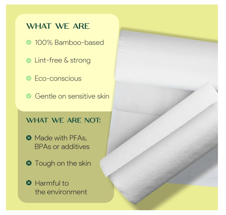 Palm Naki 100% Bamboo Paper Towels - No Promo Code Needed!