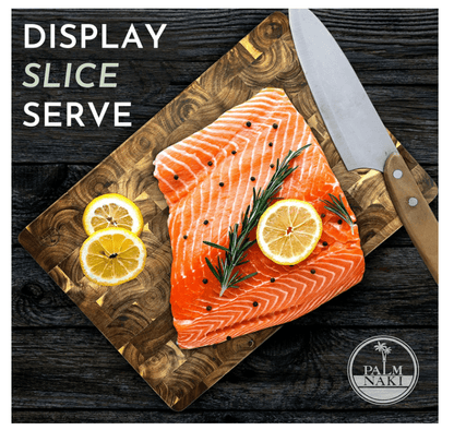 Palm Naki Acacia Wood Cutting Board - No Promo Code Needed!