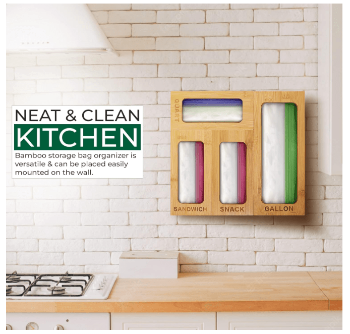 Palm Naki Bamboo Bag Organizer - No Promo Code Needed!