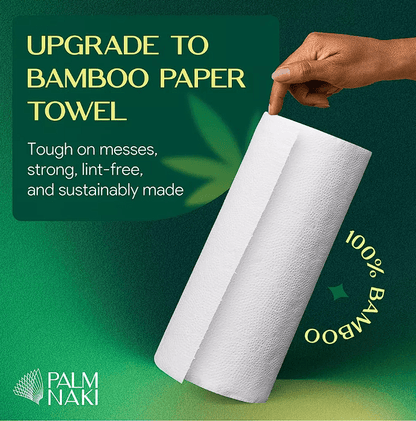 Palm Naki Bamboo Paper Towels - No Promo Code Needed!