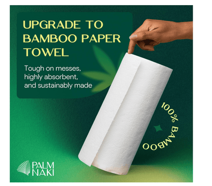 Palm Naki Bamboo Paper Towels - No Promo Code Needed!