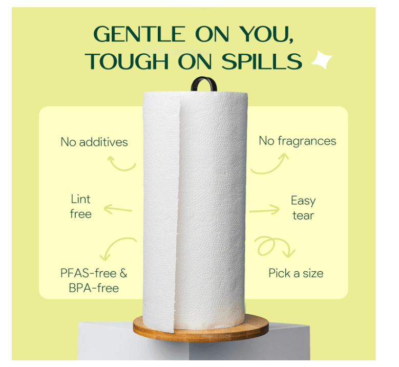 Palm Naki Bamboo Paper Towels - No Promo Code Needed!