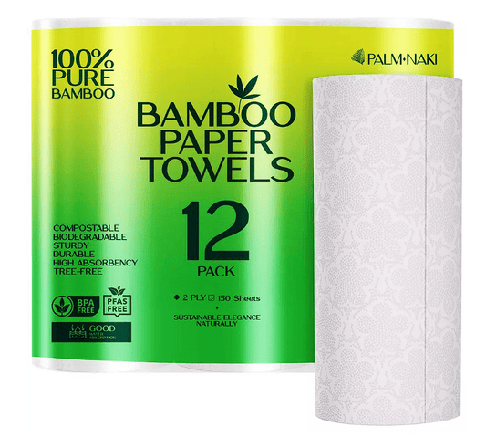 Palm Naki Bamboo Paper Towels - No Promo Code Needed!