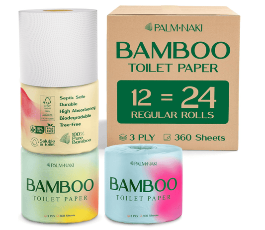 Palm Naki Bamboo Toilet Paper - No Promo Code Needed!