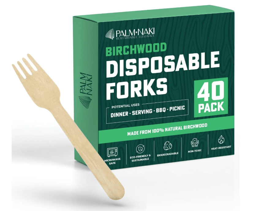 Palm Naki Birchwood Forks - No Promo Code Needed!