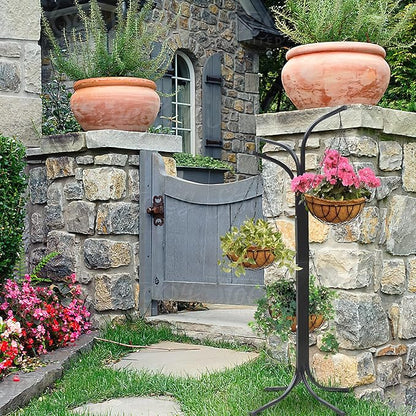 Palm Naki Coconut Coir Hanging Metal Planters - No Promo Code Needed!