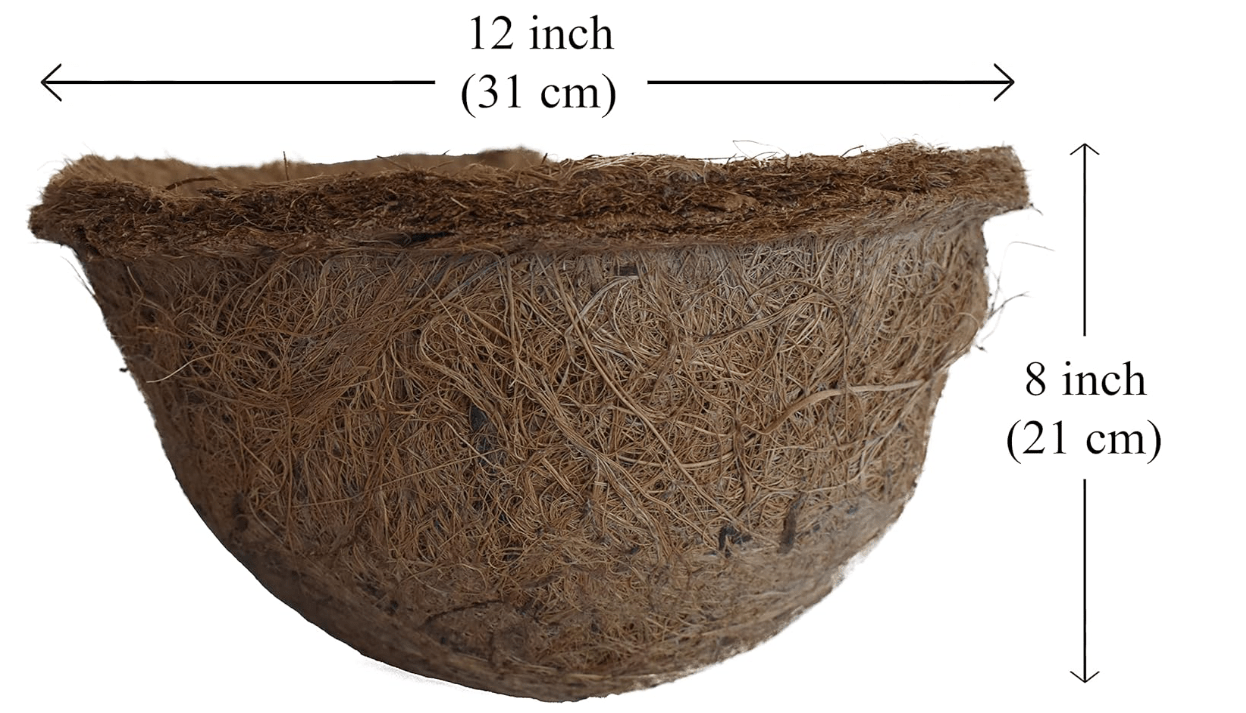 Palm Naki Coconut Coir Hanging Planter - No Promo Code Needed!