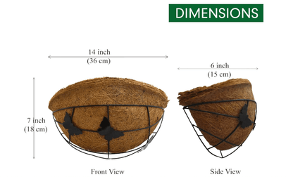 Palm Naki Metal Hanging Planter - No Promo Code Needed!