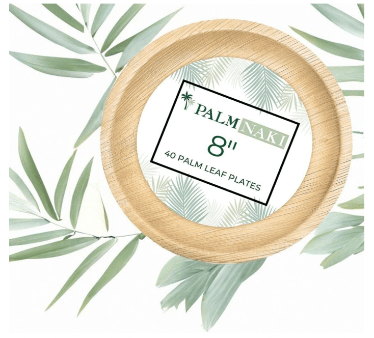 Palm Naki Palm Leaf Round Plates - No Promo Code Needed!