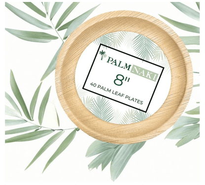 Palm Naki Palm Leaf Round Plates - No Promo Code Needed!