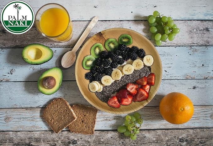 Palm Naki PL Palm Naki 10 Inch Round Plate - New Missing Box 10 inches CONDITION: NEW MISSING BOX 840320603402 No Promo Code Needed!