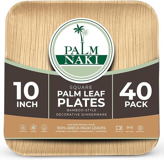 Palm Naki PL Palm Naki 10 Inch Round Plate - New Missing Box 10 inches CONDITION: NEW MISSING BOX 840320603402 No Promo Code Needed!