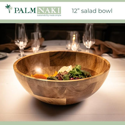 Palm Naki PL Palm Naki Salad Bowl With Two Servers - Used Very Good CONDITION: USED VERY GOOD 840320600449 No Promo Code Needed!