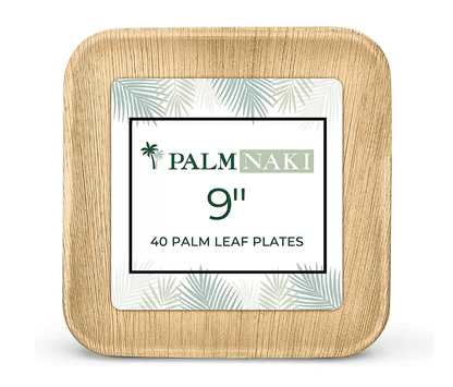 Palm Naki Square Palm Leaf Plates - No Promo Code Needed!