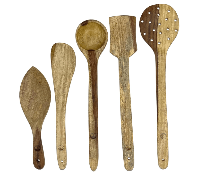 Palm Naki Wooden Cooking Spoon Rose Wood Material 808218701104 No Promo Code Needed!