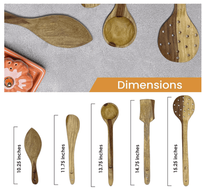 Palm Naki Wooden Cooking Spoon Rose Wood Material 808218701104 No Promo Code Needed!