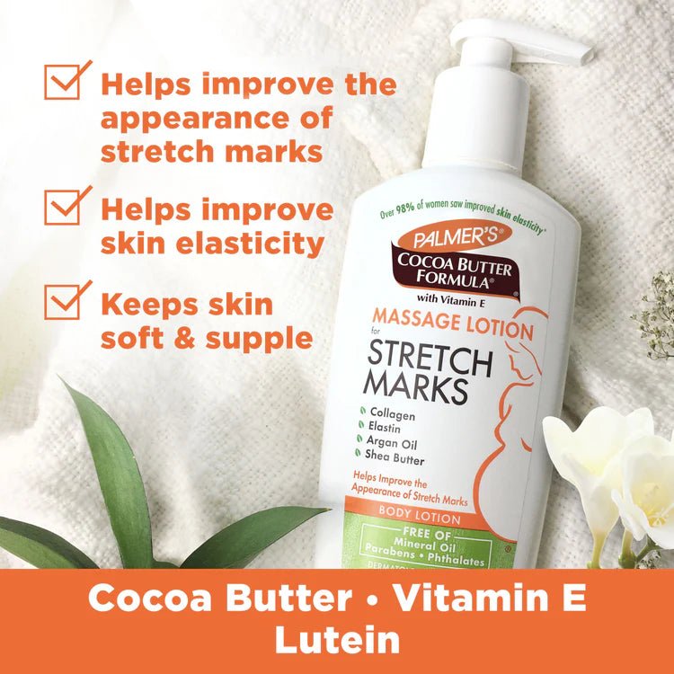 Palmer's Cocoa Butter Massage Lotion for Pregnancy Stretch Marks - No Promo Code Needed!