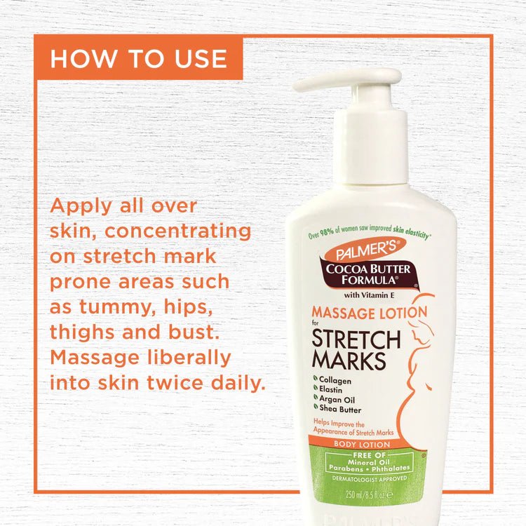 Palmer's Cocoa Butter Massage Lotion for Pregnancy Stretch Marks - No Promo Code Needed!