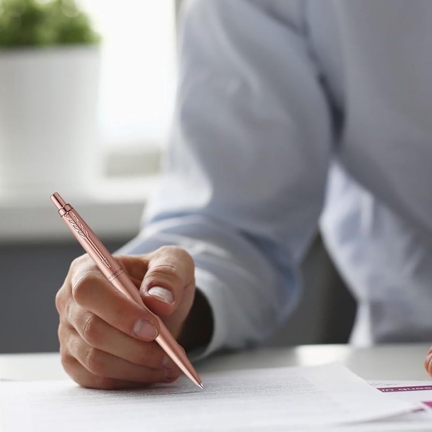 Parker Blue Ink Ballpoint Pen - No Promo Code Needed!