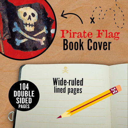 Peaceable Kingdom Pirate Diary Lock & Key - No Promo Code Needed!