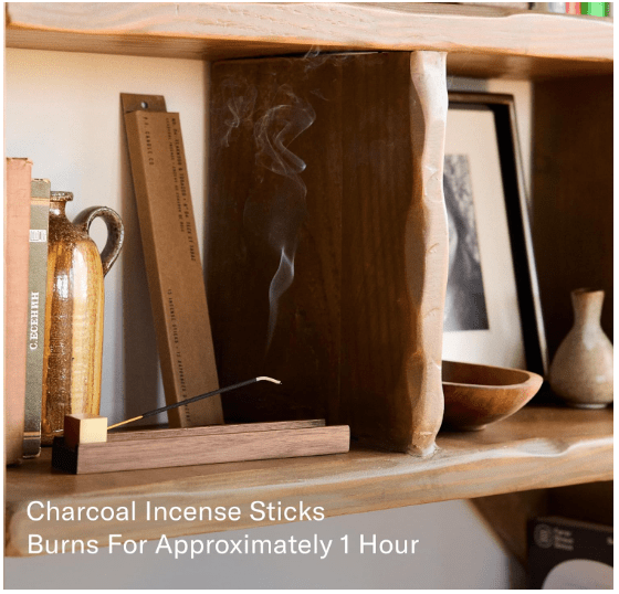 P.F. Candle Co. Teakwood & Tobacco Classic Scented Charcoal Incense Sticks - No Promo Code Needed!