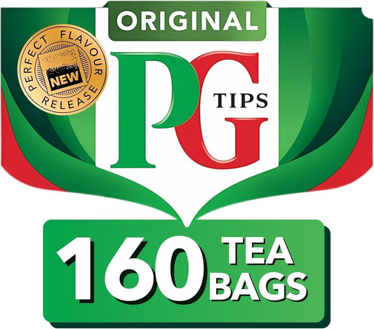 PG Tips PG Tips Tea Bags 160Ct - New Missing Box CONDITION: NEW MISSING BOX 8720608036721 No Promo Code Needed!