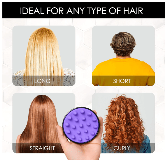 Pink Marine Pink Marine Hair Shampoo Brush - No Promo Code Needed!