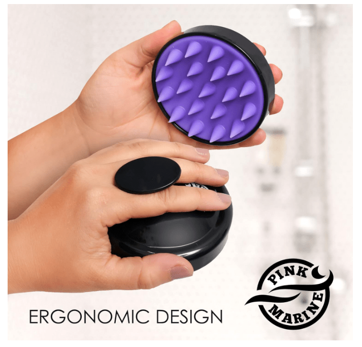 Pink Marine Pink Marine Hair Shampoo Brush - No Promo Code Needed!
