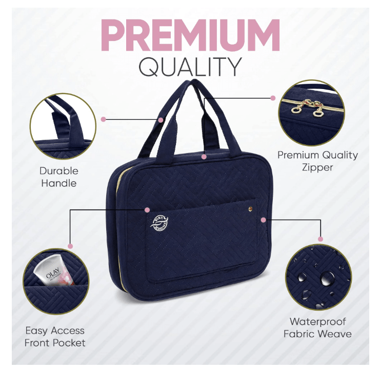 Pink Marine Pink Marine Toiletry Bag - No Promo Code Needed!