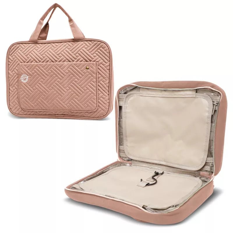 Pink Marine Travel Hanging Toiletry Bag - No Promo Code Needed!