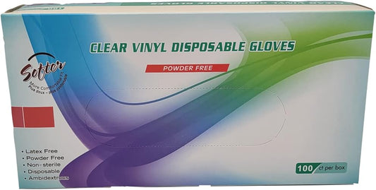 PL Disposable Vinyl Gloves 100 Medium 859116003715 No Promo Code Needed!