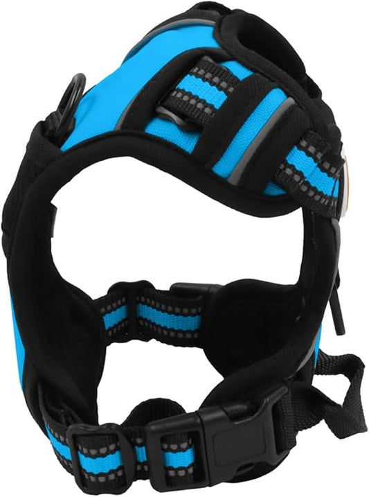 PL Dog Harness No - Pull Pet Harness with 2 Leash Clips – Used Like New XL CONDITION: USED LIKE NEW 840320601842 No Promo Code Needed!