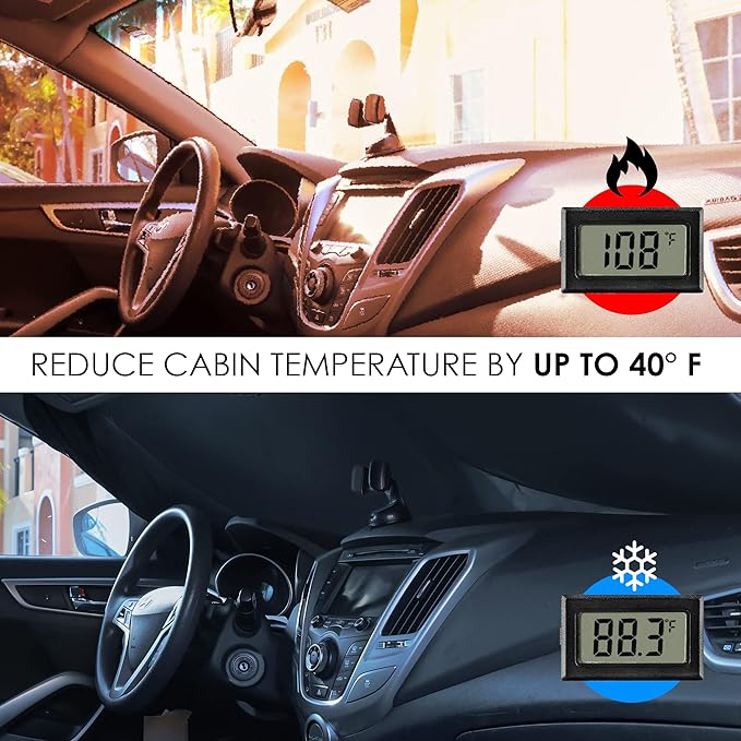 PL Foldable Car Windshield Sunshade - No Promo Code Needed!