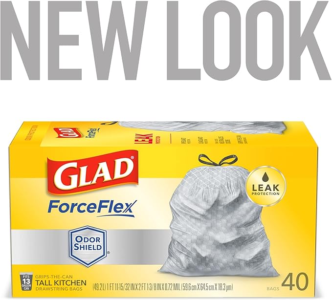 PL ForceFlex Drawstring Trash Bags - No Promo Code Needed!