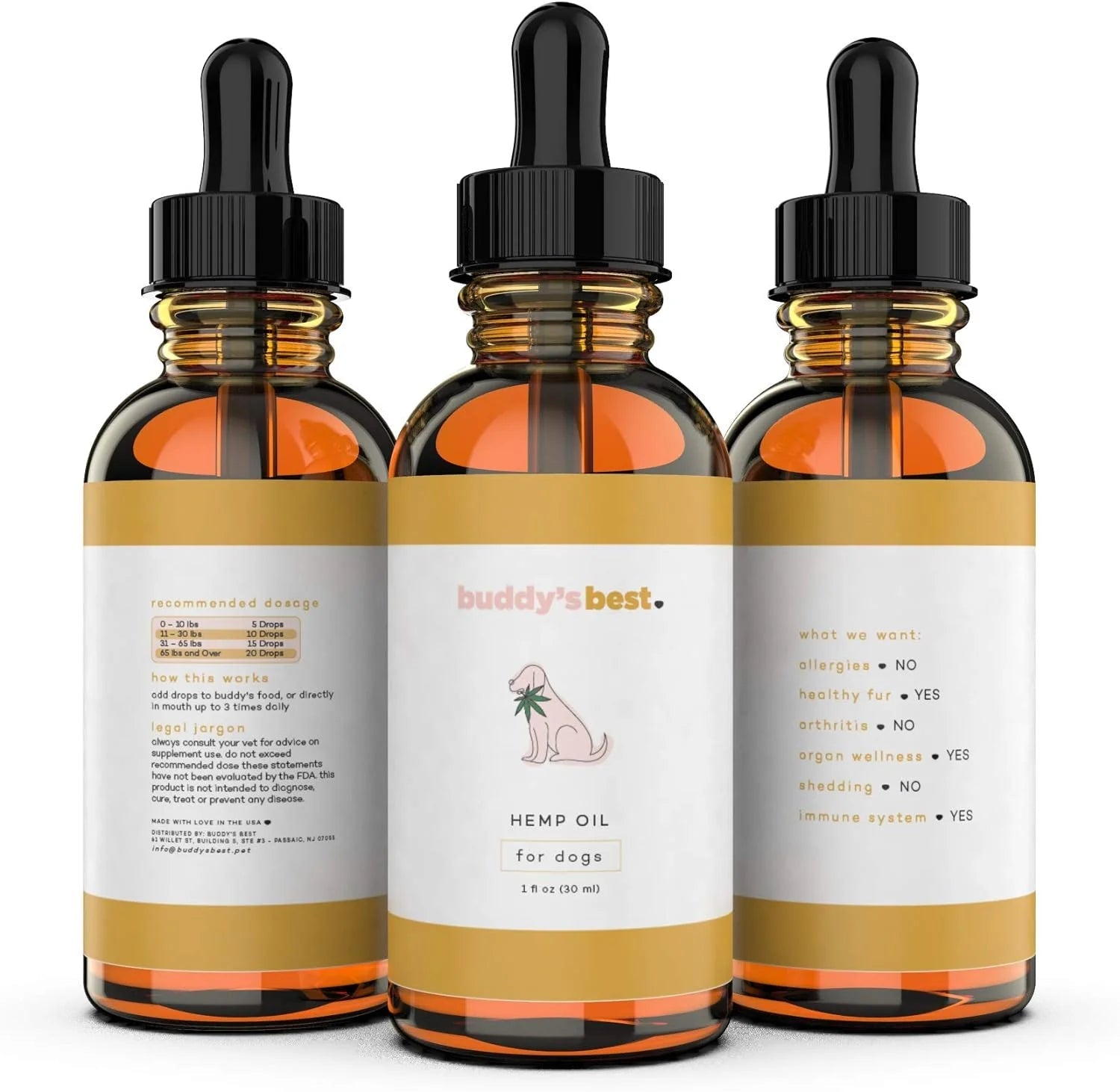 PL Hemp Oil Treats for Pets 2 x 1oz - No Promo Code Needed!