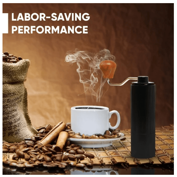 PL Manual Coffee Grinder with Adjustable Conical Burr - No Promo Code Needed!