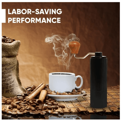 PL Manual Coffee Grinder with Adjustable Conical Burr - No Promo Code Needed!