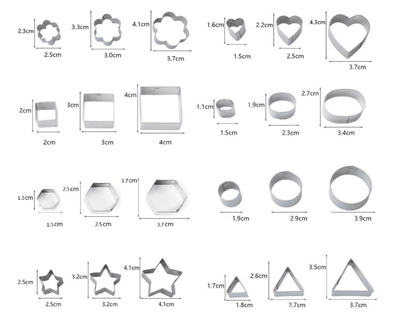 PL Mini Cookie Cutter Shapes Set - No Promo Code Needed!