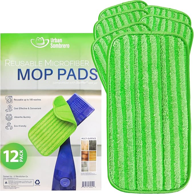 PL Reusable Microfiber Mop Pads - No Promo Code Needed!